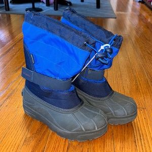 Columbia Blue Winter Snow Boots - Kids Size 3